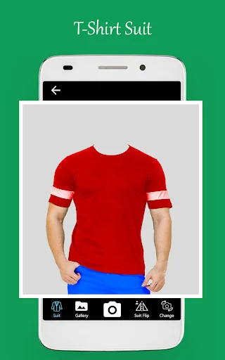 Men T shirt photo editor