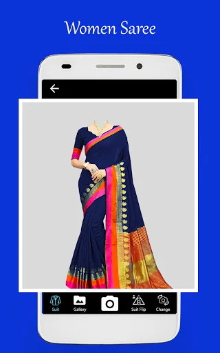 Women saree photo editor
