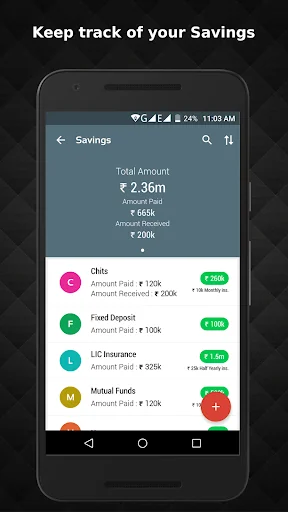 vMoneyTracker : Money Manager screenshot 3
