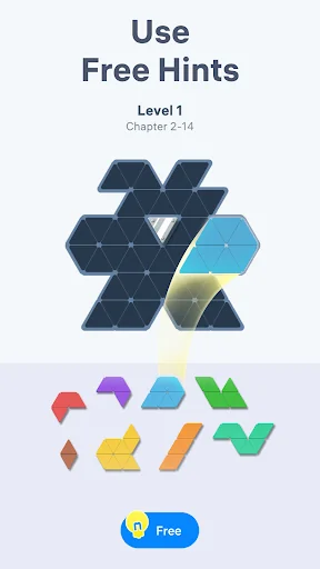 Triangle Tangram: Block Puzzle screenshot 2