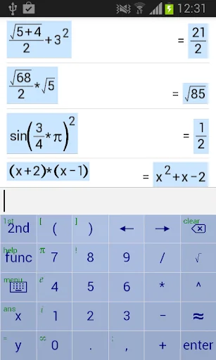 Symbolic Calculator screenshot 1