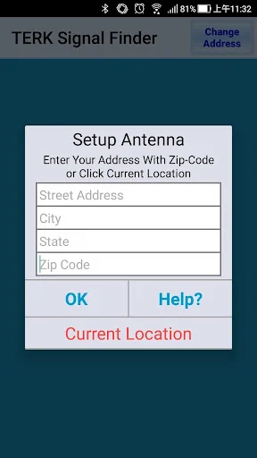 TERK Signal Finder