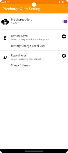 Battery Voice Alert! screenshot 4