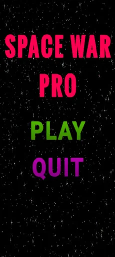 SPACE WAR PRO