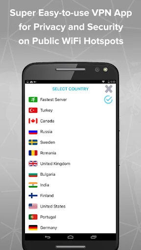 Unlimited FREE VPN - 123VPN screenshot 2