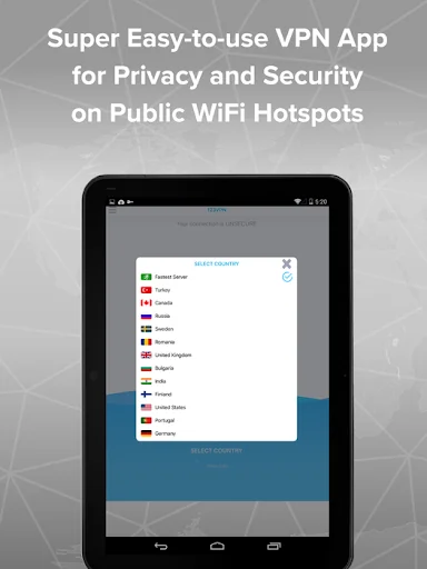 Unlimited FREE VPN - 123VPN screenshot 4