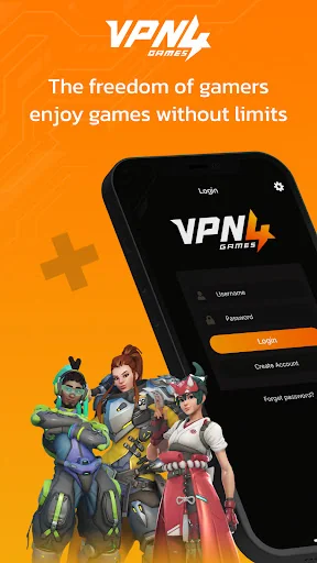 VPN4Games - VPN Proxy Games screenshot 1