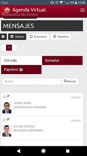 Agenda Virtual screenshot 3