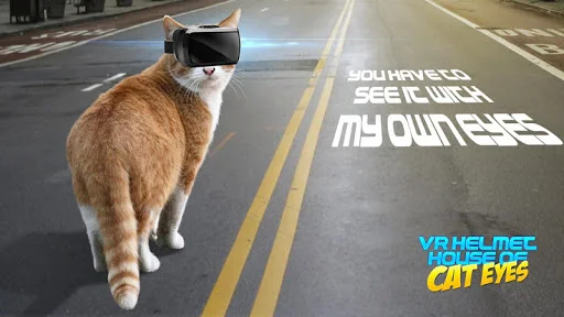 VR Helmet House of Cat Eyes