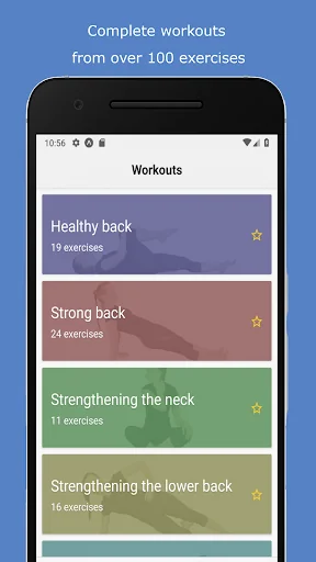 Back pain relief exercises screenshot 1