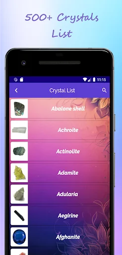 Crystals Gems Guide & ID screenshot 1