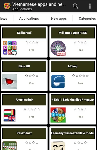 Hungarian apps and games