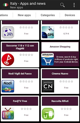 Italian apps and games