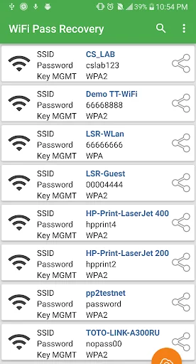 WiFi Password Recovery — Pro