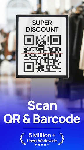 QR Code Scanner Barcode Reader screenshot 1