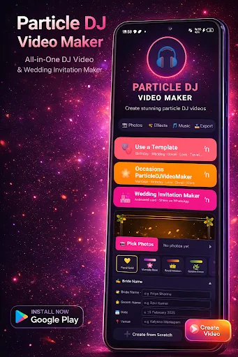 Particle Dj Video maker