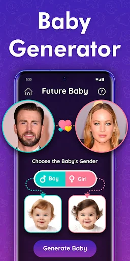 Baby Generator App: Baby Face