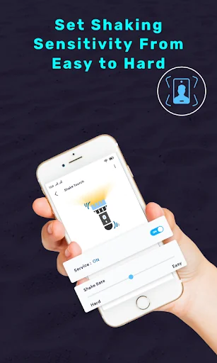 Shake Phone Flash Light screenshot 3