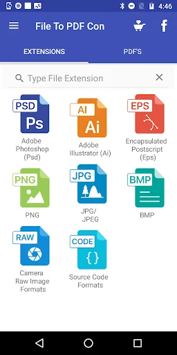 File to PDF Converter(AI, PSD) screenshot 1