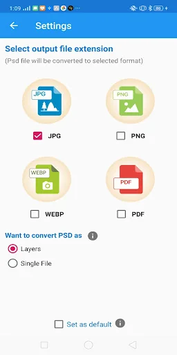 PSD Converter(PSD to PNG,WEBP, screenshot 3