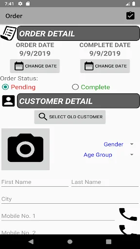 Mobi Optical -Customer Manager screenshot 2