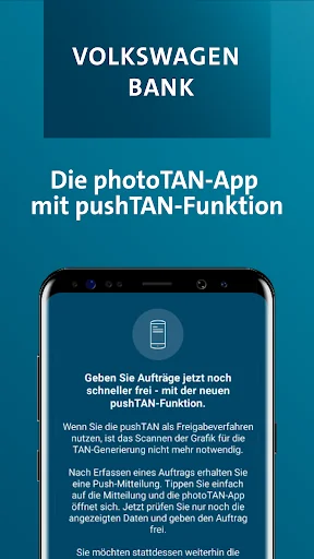 Volkswagen Bank photoTAN