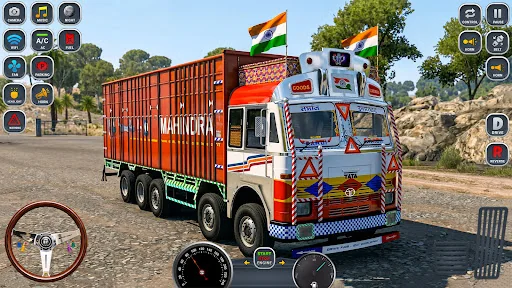 Indian Truck Offroad Cargo 3D