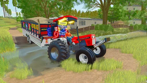 Tractor Driving Farming Games