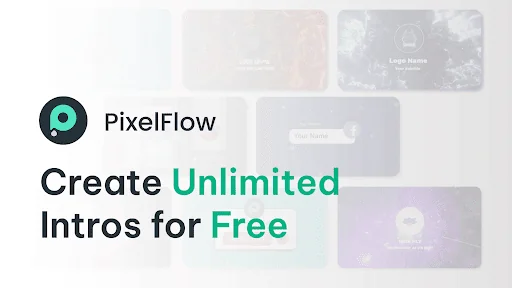 PixelFlow: Intro Video maker screenshot 1