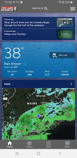 WABI TV5 Weather App screenshot 1
