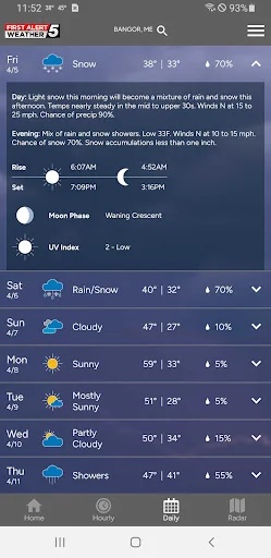 WABI TV5 Weather App screenshot 3