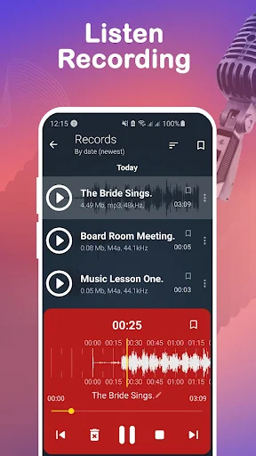 HD Voice Recorder: Voice Memos screenshot 2