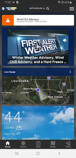 WAFB First Alert Weather screenshot 1