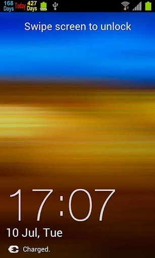 Countdown in Status Bar screenshot 1