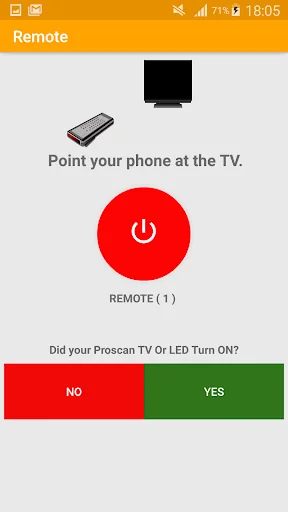 gospell set top box remote screenshot 3