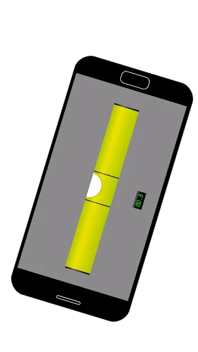 Spirit level / bubble level screenshot 2
