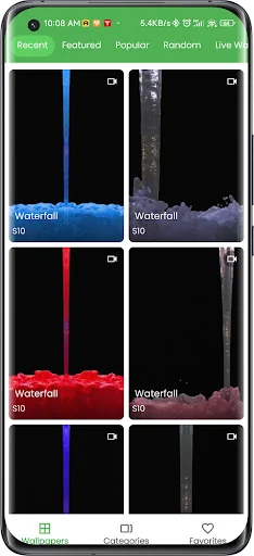 Amazing Water Live Wallpaper screenshot 3
