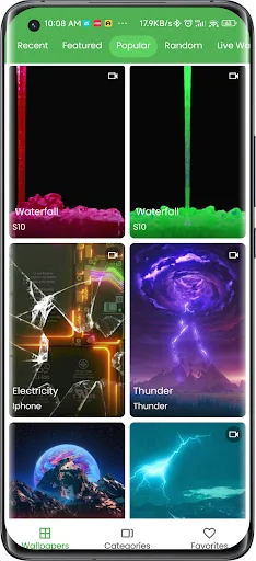 Amazing Water Live Wallpaper screenshot 4