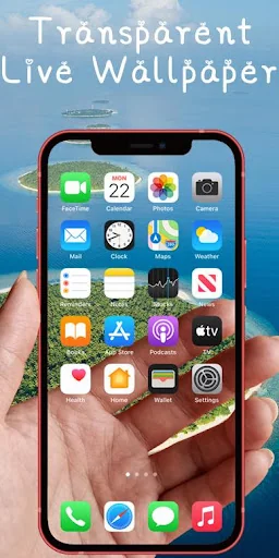 Transparent Live Wallaper screenshot 2