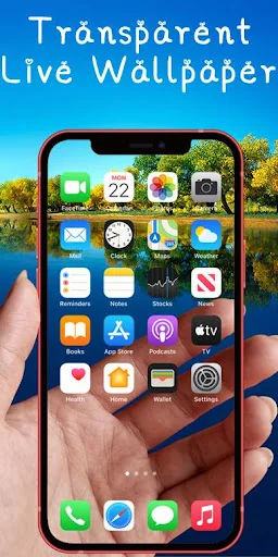 Transparent Live Wallaper screenshot 3