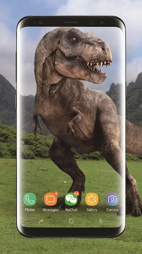 3D Dinosaurs Live Wallpaper screenshot 2