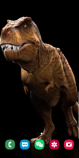 3D Dinosaurs Live Wallpaper screenshot 3