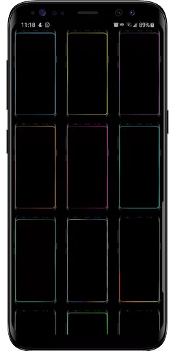 Galaxy Edge Lighting Wallpaper screenshot 2