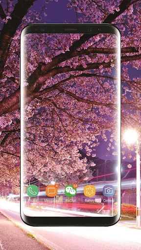 Romantic Sakura 3D Live Wallpa screenshot 4