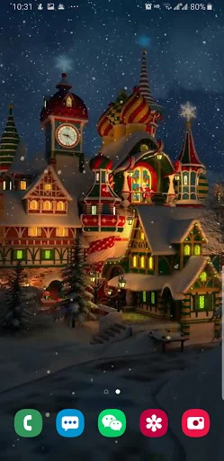 Christmas Winter Snow Night