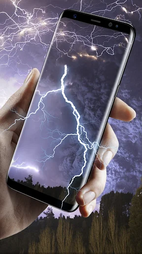 Thunderstorm 3D Live Wallpaper screenshot 1