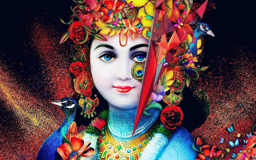 Krishna Wallpaper (4k)
