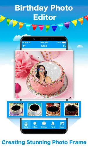 Birthday Photo Frame & Editor