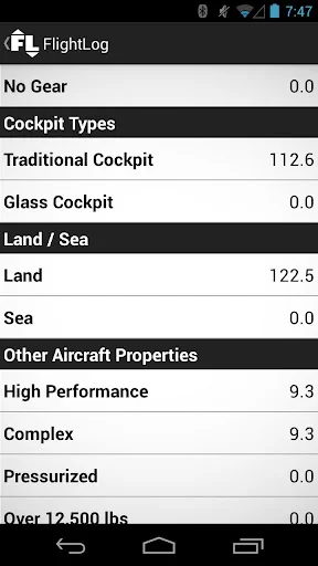 FlightLog - Pilot's Logbook screenshot 2