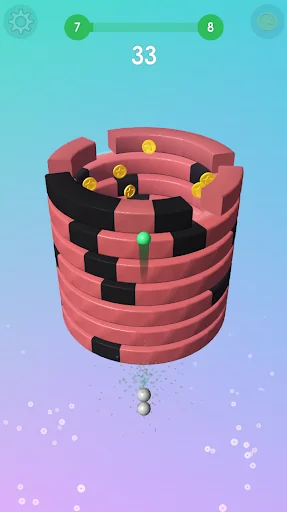 Hit Ball 2024: Break bricks 3d screenshot 1